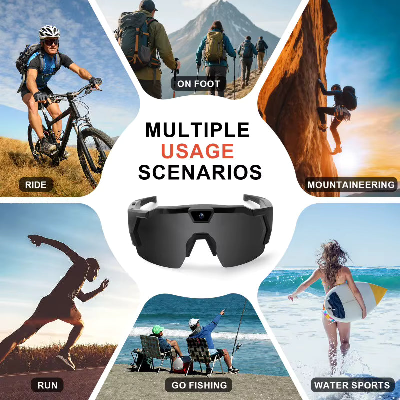 HD Camera Glasses With 32GB SD Card