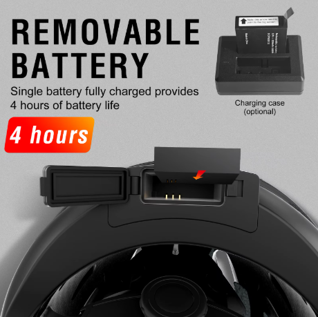 Smart Bike Helmet With Bluetooth & 1080P HD Camera