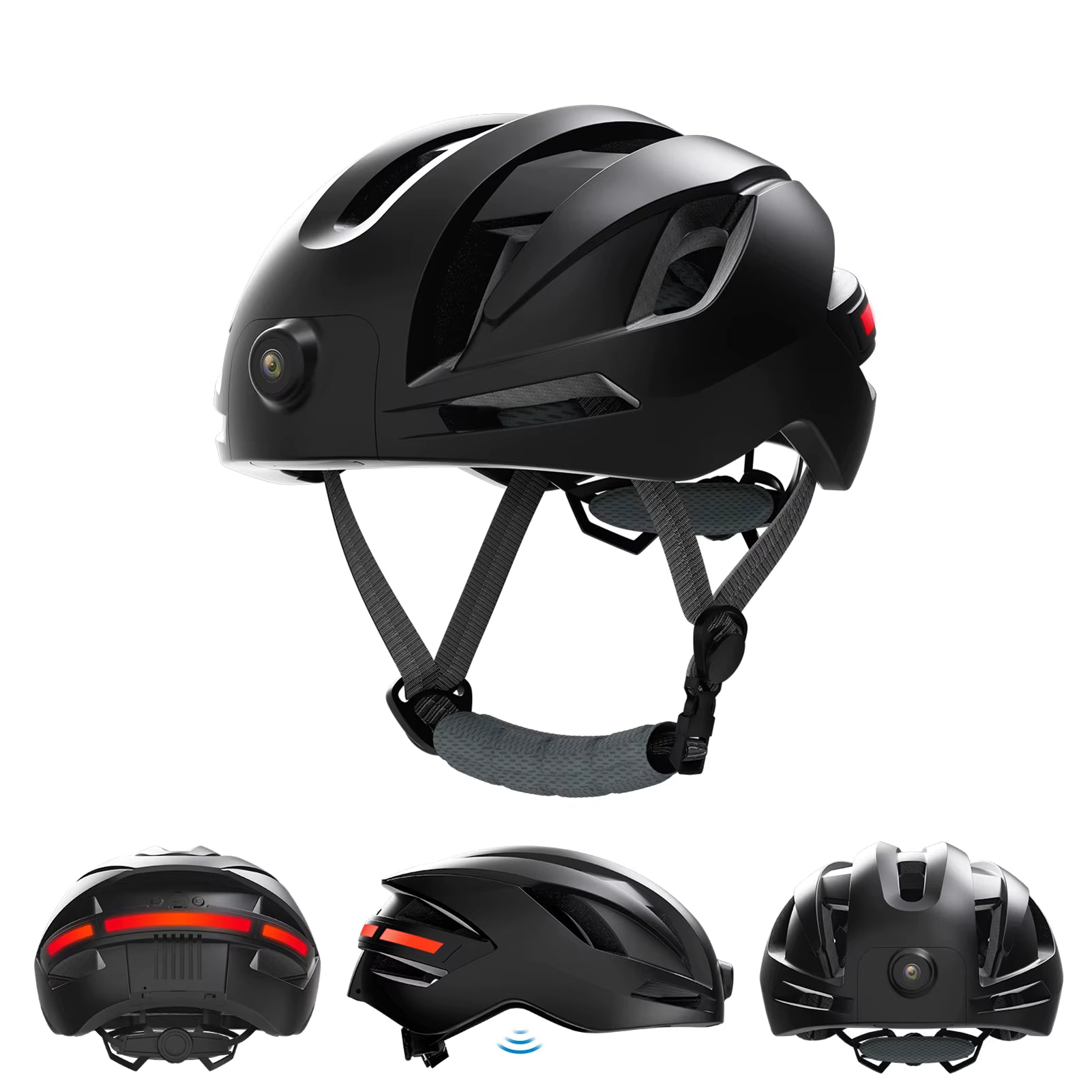 Smart Bike Helmet With Bluetooth & 1080P HD Camera
