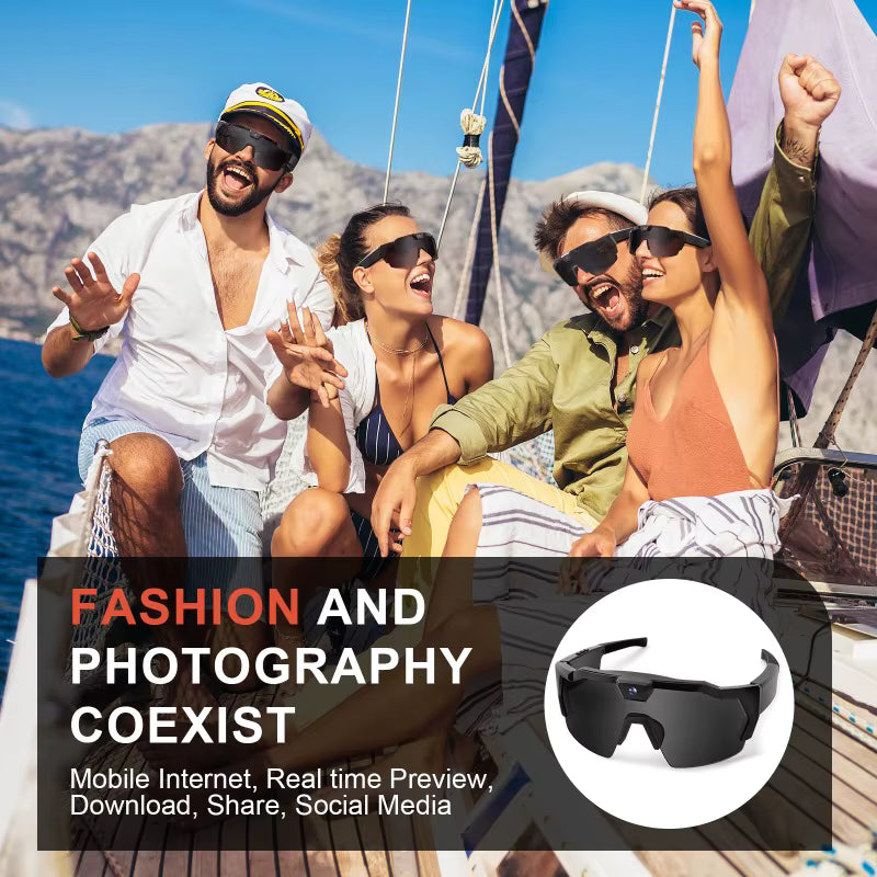 HD Camera Glasses With 32GB SD Card