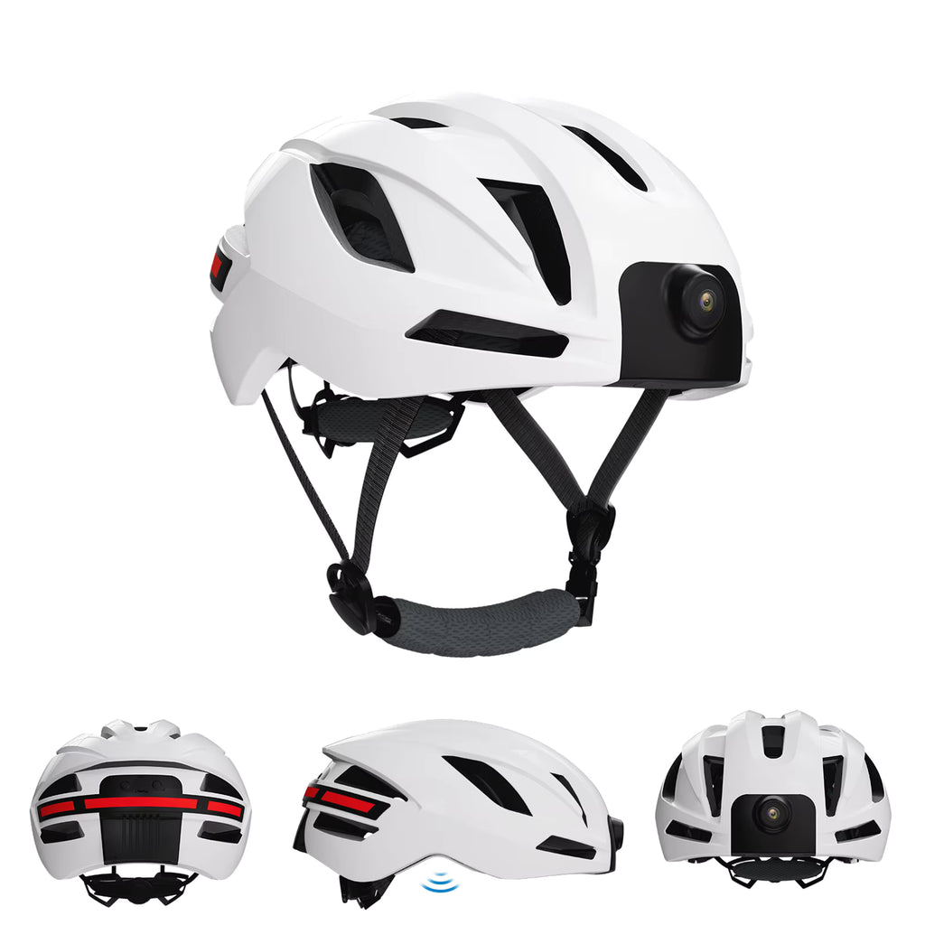 Smart Bike Helmet With Bluetooth & 1080P HD Camera